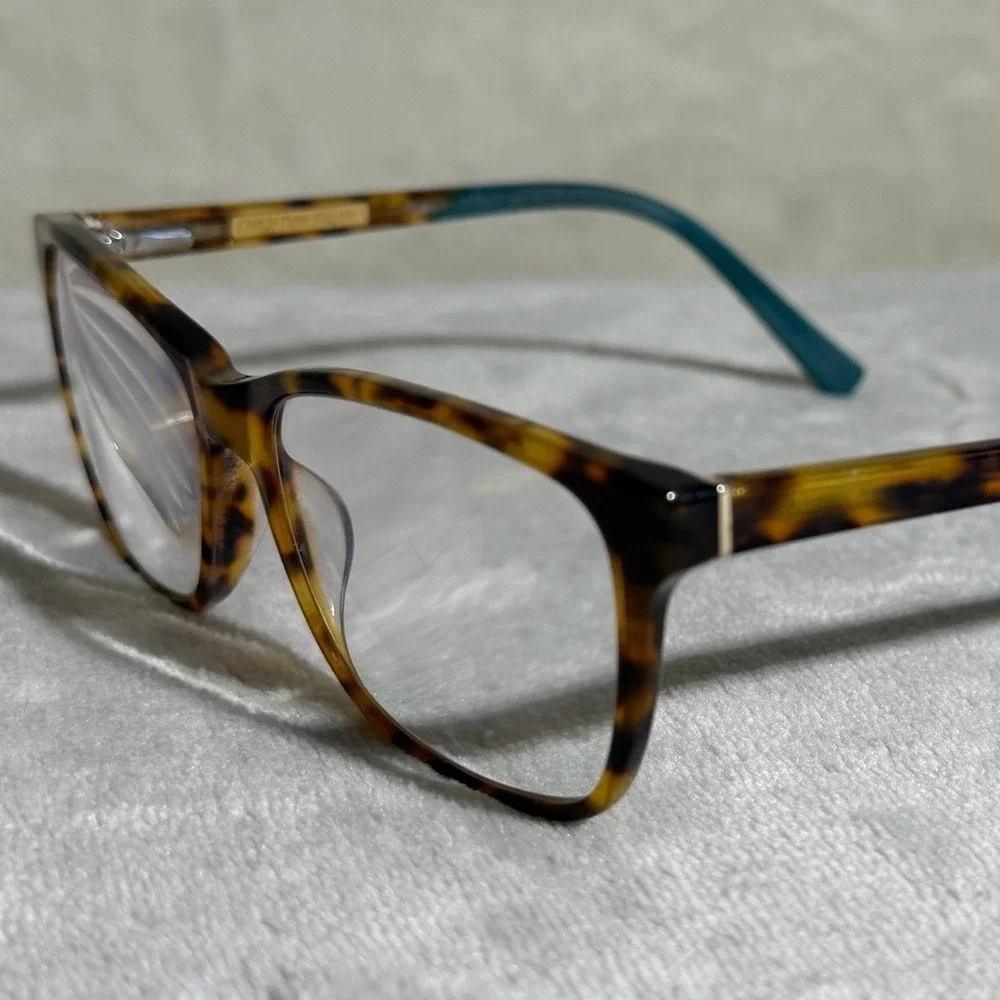 Christian Siriano Eyeglasses Frames Blue As Is Glasses Prescription Left In